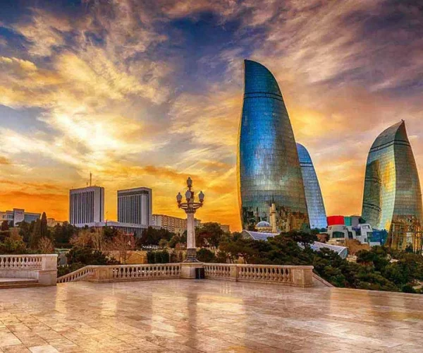 Azerbaijan and Georgia